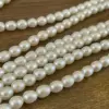 Lonjew Real Pearls 6-7mm AAA Grade Quality Approx 48 Pcs One Strand - Image 18
