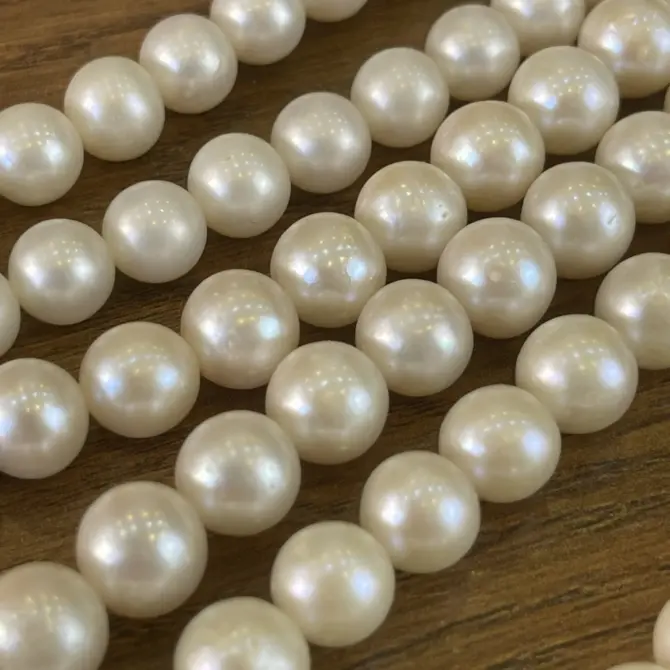 Lonjew Real Pearls 9-9.5mm A+ Grade Quality Approx 50 Pcs One Strand HM055 - Image 10