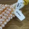 Lonjew Real Pearls 5-5.5mm AAA Grade Quality Approx 76 Pcs One Strand (Pink Color) - Image 20