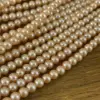 Lonjew Real Pearls 5-5.5mm AAA Grade Quality Approx 76 Pcs One Strand (Pink Color) - Image 16