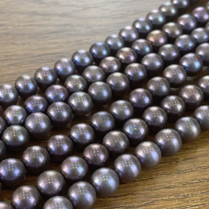 Lonjew Real Pearls 9-10mm AA+ Grade Quality Approx 52 Pcs One Strand RS125 - Image 8