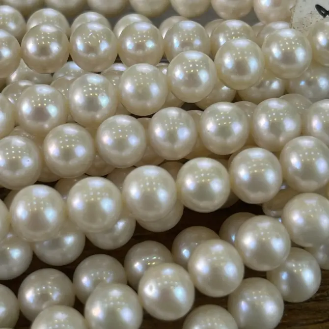 Lonjew Real Pearls 8-8.5mm AAA Grade Quality Approx 50 Pcs One Strand WT130 - Image 13