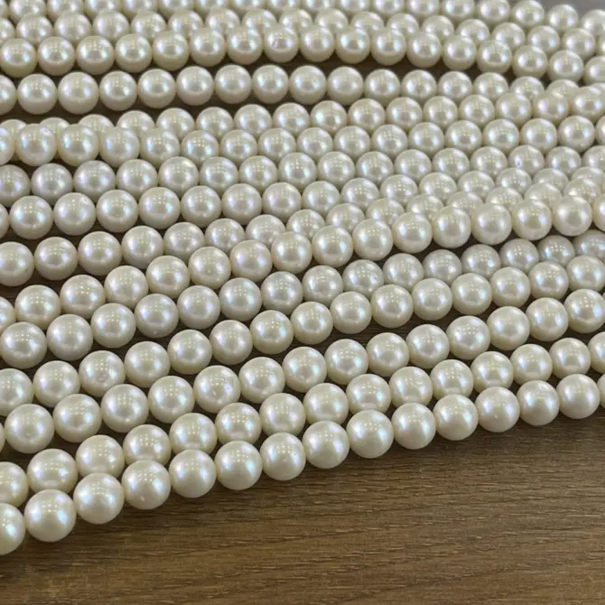 Lonjew Real Pearls 8-8.5mm AAA Grade Quality Approx 50 Pcs One Strand WT130 - Image 12