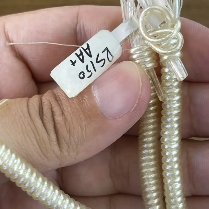 Lonjew Real Pearls 8-8.5mm AA+ Grade Quality Approx 50 Pcs One Strand RS150 - Image 12