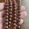 Lonjew Real Pearls 10-11mm AAA Grade Quality Approx 42 Pcs One Strand (Chocolate Color) RS150 - Image 7