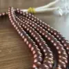 Lonjew Real Pearls 10-11mm AAA Grade Quality Approx 42 Pcs One Strand (Chocolate Color) RS150 - Image 3