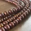 Lonjew Real Pearls 10-11mm AAA Grade Quality Approx 42 Pcs One Strand (Chocolate Color) RS150 - Image 2