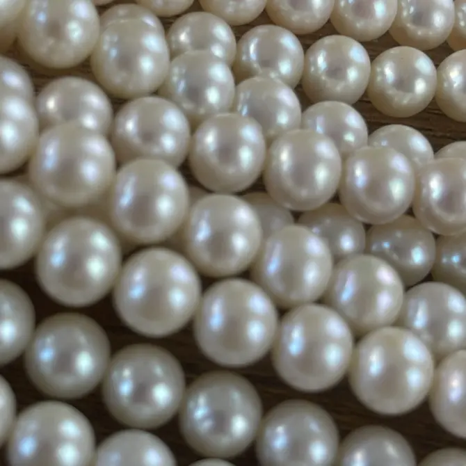 Lonjew Real Pearls 7.5-8mm AAA Grade Quality Approx 52 Pcs One Strand AN200 - Image 22