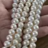 Lonjew Real Pearls 10-11mm AA+ Grade Quality Approx 42 Pcs One Strand AN125 - Image 3