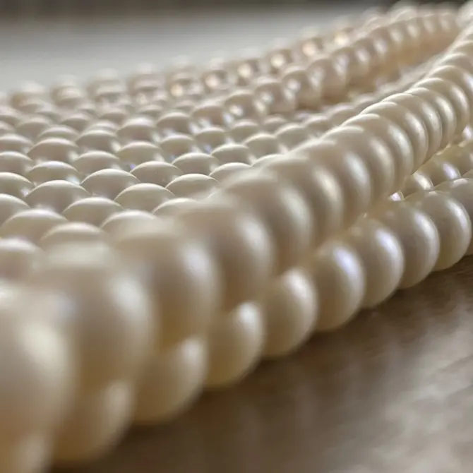 Lonjew Real Pearls 8-8.5mm AAA Grade Quality Approx 50 Pcs One Strand AN200 - Image 30