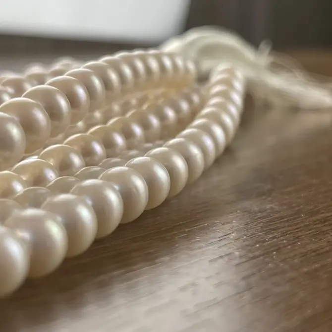 Lonjew Real Pearls 8-8.5mm AAA Grade Quality Approx 50 Pcs One Strand AN200 - Image 29