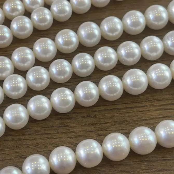 Lonjew Real Pearls 12-14mm AAA Grade Quality Approx 35 Pcs One Strand WT500 - Image 7