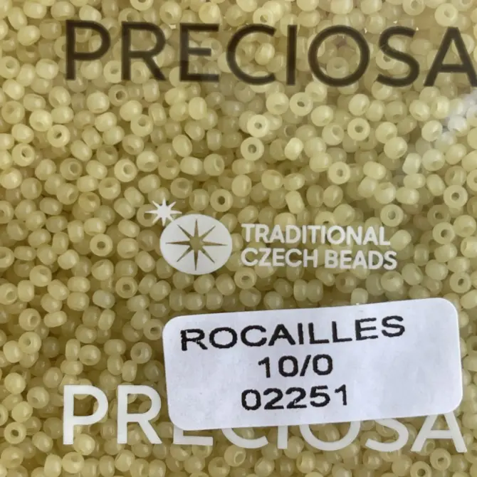 Preciosa Round Seed Beads 02251 10/0  3.5 Oz - Image 6