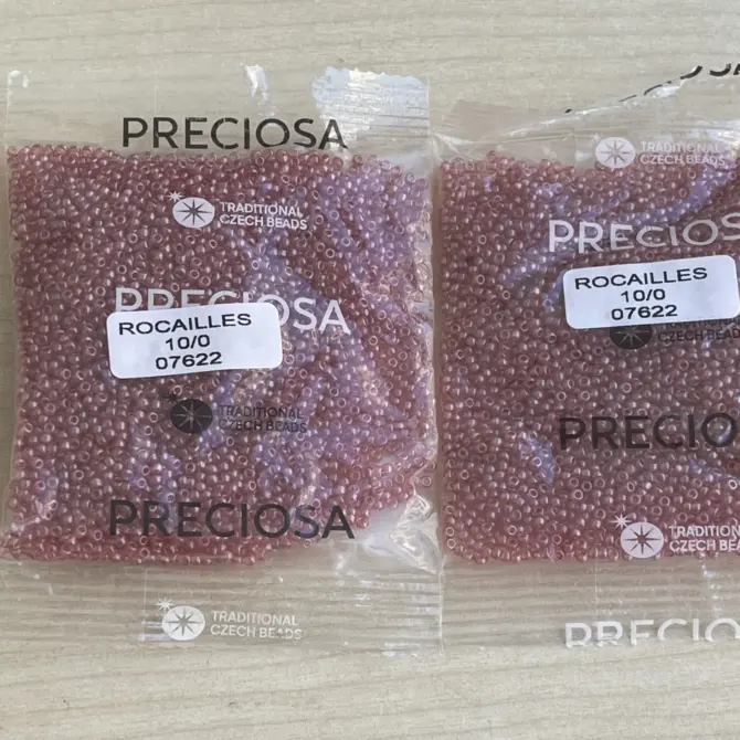 Preciosa Round Seed Beads 07622 10/0  3.5 Oz - Image 3