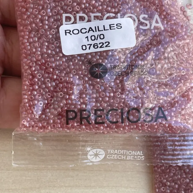 Preciosa Round Seed Beads 07622 10/0  3.5 Oz - Image 4