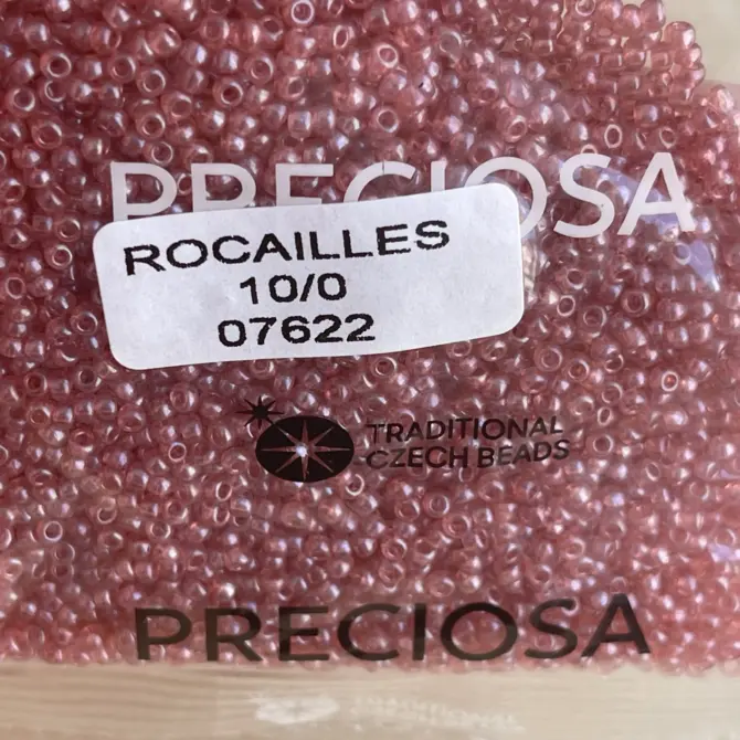 Preciosa Round Seed Beads 07622 10/0  3.5 Oz - Image 2