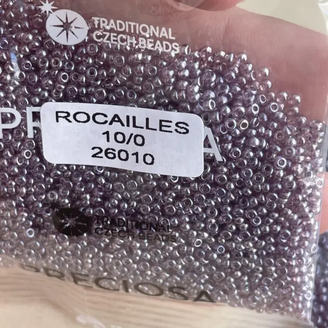Preciosa Round Seed Beads 26010 10/0  3.5 Oz - Image 4