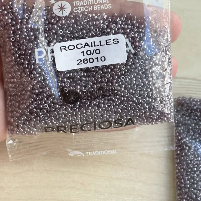 Preciosa Round Seed Beads 26010 10/0  3.5 Oz - Image 6