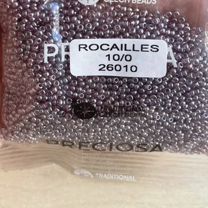 Preciosa Round Seed Beads 26010 10/0  3.5 Oz - Image 7