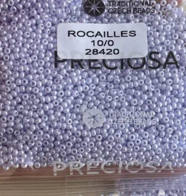 Preciosa Round Seed Beads 28420 10/0 3.5 Oz