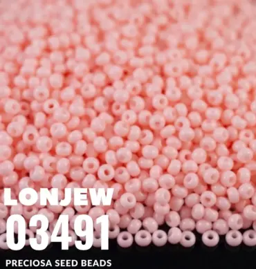 Preciosa Round Seed Beads 03491 10/0 3.5 oz