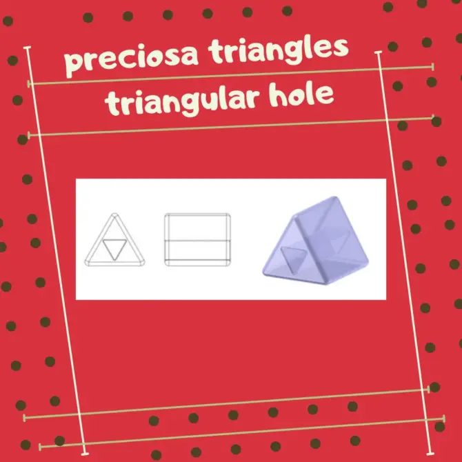 Preciosa Triangle Beads 08186 2.5x2.5mm 3.5 oz - Image 2