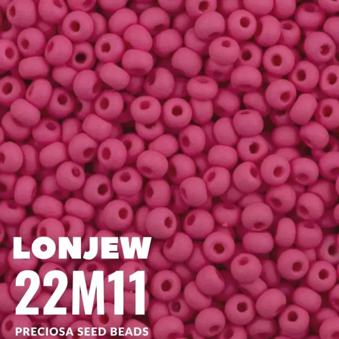 Preciosa Round Seed Beads 22M11 10/0 3.5 oz Matte