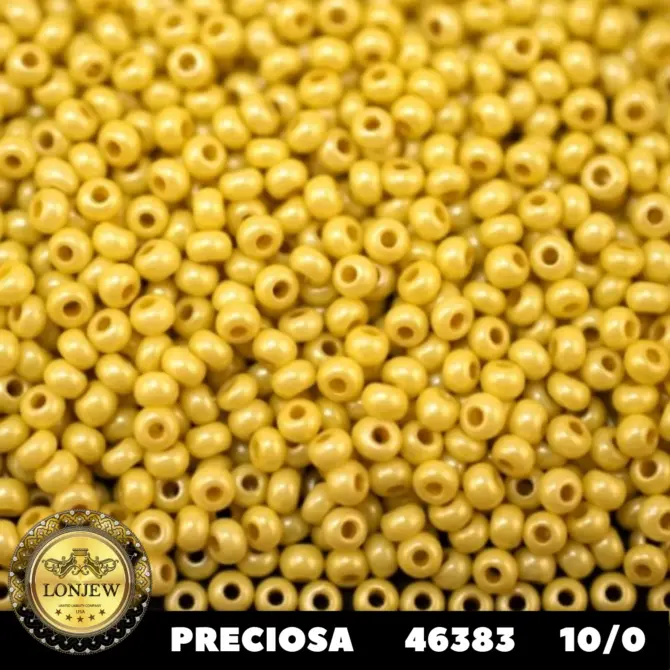 Preciosa Round Seed Beads 46383 10/0 3.5 oz