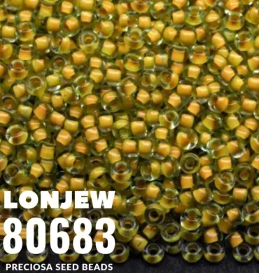 Preciosa Round Seed Beads 80683 10/0 3.5 oz