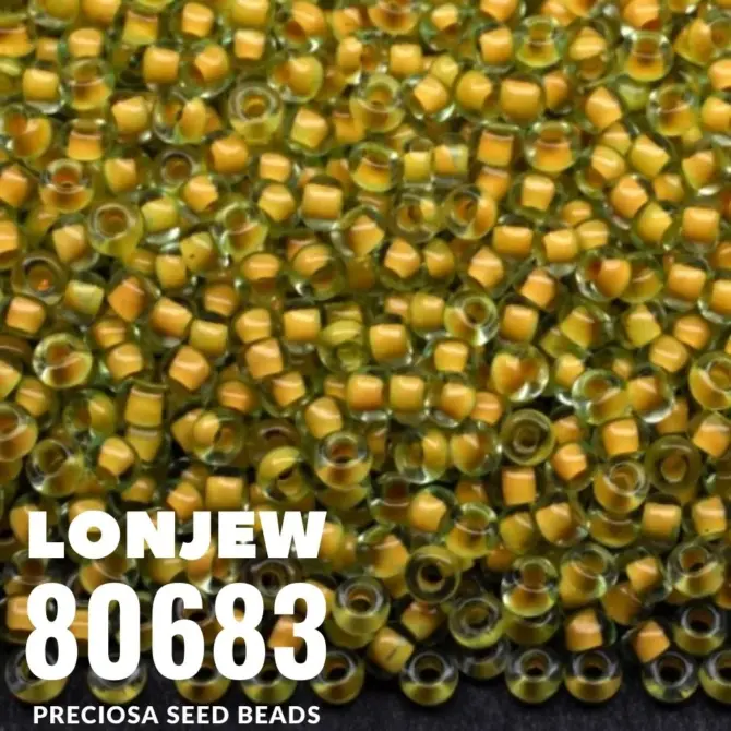 Preciosa Round Seed Beads 80683 10/0 3.5 oz