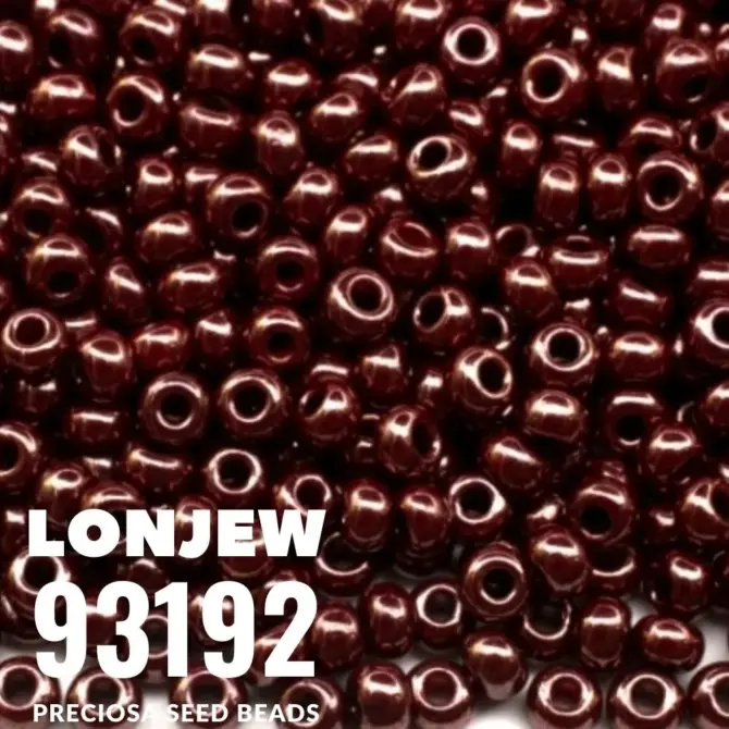 Preciosa Round Seed Beads 93192 10/0 3.5 Oz