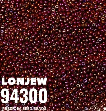 Preciosa Round Seed Beads 94300 10/0 3.5 Oz