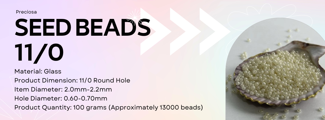 Preciosa 11/0 Seed Beads